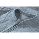 B-Ware Alvi Schlafsack Baby Strampelsack Mull Sommertraum Hellblau Sky Way Größe 110