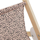 B-Ware Little One Puppenwagen Buggy Puppenbuggy Puppenwagen Holz Stoff Haltebügel Leo