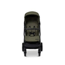 B-Ware Moon Buggy Kinderwagen Reisebuggy Zac Moss Green Melange Transporttasche