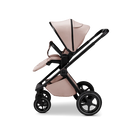 B-Ware Moon Kombikinderwagen Kinderwagen Gio 2.0 Sand Fußsack Handmuff Sand