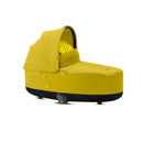 B-Ware Cybex Kinderwagenaufsatz Babywanne Priam Lux Carrycot Mustard Yellow Baumwolle