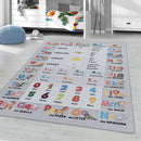 B-Ware Kinderteppich Spielteppich Play Grau Polyamid Bodenbelag Kinderzimmer 160x230 Cm