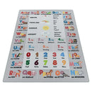 B-Ware Kinderteppich Spielteppich Play Grau Polyamid Bodenbelag Kinderzimmer 160x230 Cm