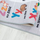 B-Ware Kinderteppich Spielteppich Play Grau Polyamid Bodenbelag Kinderzimmer 160x230 Cm
