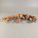 Schleich Bundle Löwen & Panther Tierfiguren Set von 9