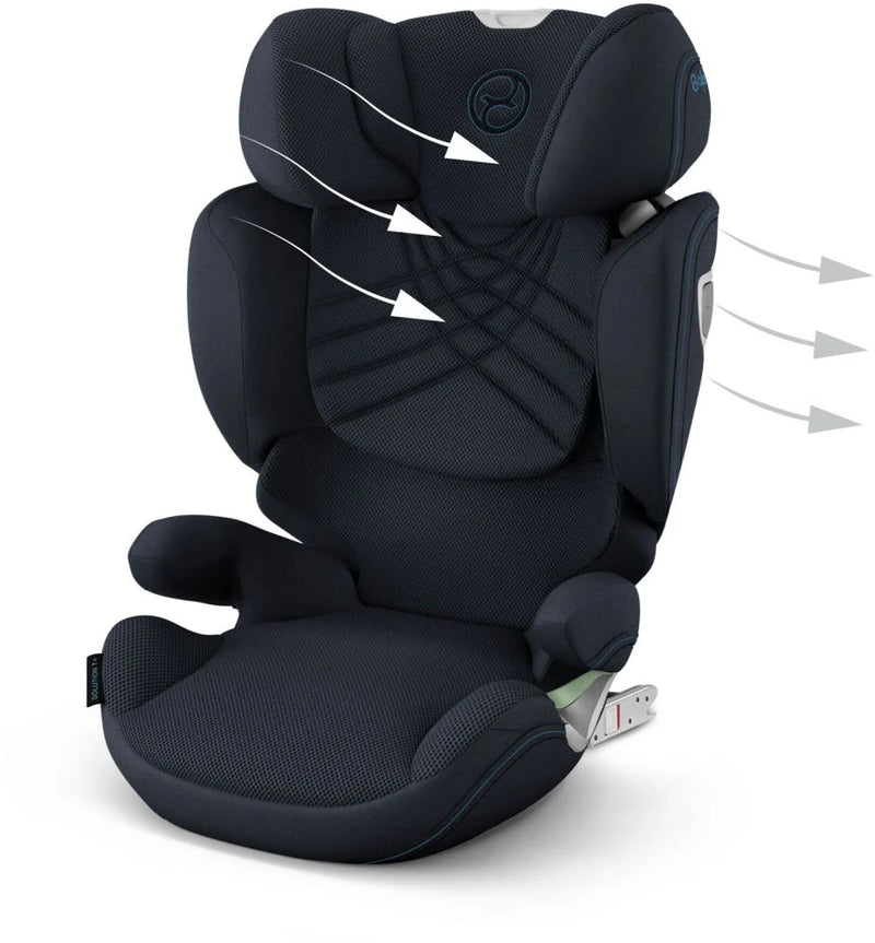 B-Ware Cybex Platinum Kindersitz Sitzerhöhung I Fix 100 150cm Nautical Blue