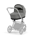 B-Ware Cybex Kinderwagen Babywanne Tragetasche Priam Lux Mirage Grey Komfort Liegewanne