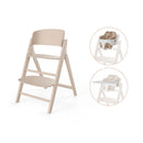 B-Ware Cybex Treppenhochstuhl Hochstuhl Click & Fold 3 In 1 All Natural Beige Baby Set