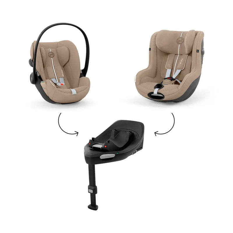 B-Ware Cybex Cloud G I Size Plus Almond Beige Kindersitz Autokindersitz Autositz Sitz