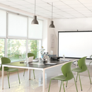 B-Ware Hjh Office Besucherstuhl Konferenzstuhl Stapelstuhl T36 Vi Kunststoff Grün