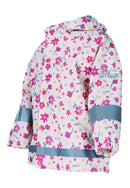 B-Ware Sterntaler Regenjacke Mantel Mädchen Wasserdicht Reflektierend Kapuze Rosa Gr.92