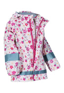 B-Ware Sterntaler Regenjacke Mantel Mädchen Wasserdicht Reflektierend Kapuze Rosa Gr.92