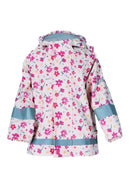 B-Ware Sterntaler Regenjacke Mantel Mädchen Wasserdicht Reflektierend Kapuze Rosa Gr.92
