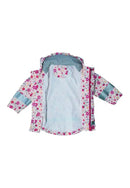 B-Ware Sterntaler Regenjacke Mantel Mädchen Wasserdicht Reflektierend Kapuze Rosa Gr.92