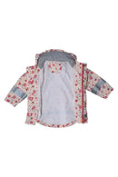 B-Ware Sterntaler Mädchen Jacke Regenmantel Regenjacke Kapuze Rosa Jerseyfutter Gr.86