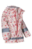 B-Ware Sterntaler Mädchen Jacke Regenmantel Regenjacke Kapuze Rosa Jerseyfutter Gr.86