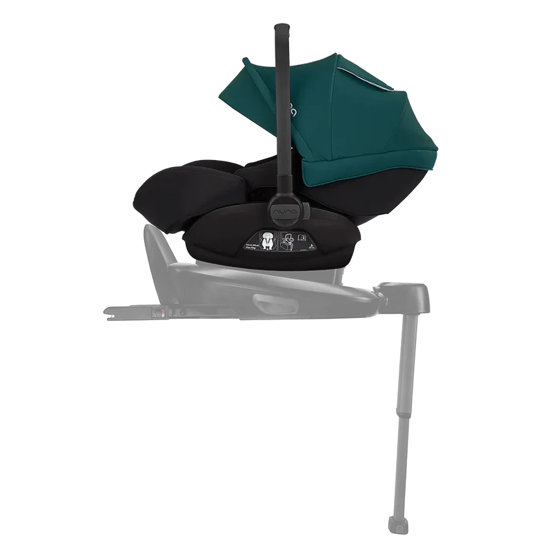 Nuna Babyschale Autositz Arra Next Lagoon Schwarz Dunkelgrün 45 35 80 Cm B-Ware