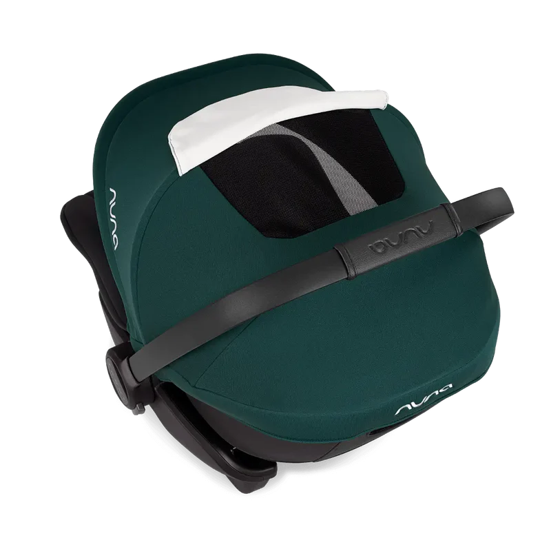 Nuna Babyschale Autositz Arra Next Lagoon Schwarz Dunkelgrün 45 35 80 Cm B-Ware