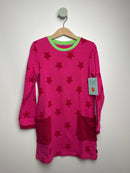 Sweatkleid Sterne • 128 • jakoo