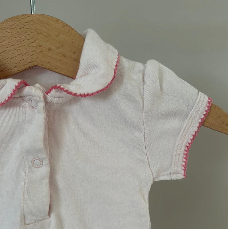 Petit Bateau short-sleeved bodysuit - size 74