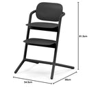 CYBEX Gold LEMO Hochstuhl 4in1-Set, Mitwachsend, 0 - 99 Jahre, Ab Geburt, Inkl. Bouncer Nest, Baby-Set, Snack Tray, Neugeboreneneinlage und Adapter...