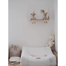 BÉABA, Bezug für Wickelunterlage Sofalange, 100 % Bio-Baumwolle, Frottee, Maschinenwaschbar, Made in France, Oeko-Tex-zertifiziertes Gewebe, Weiß