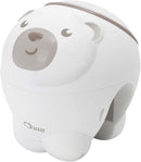 Chicco First Dreams Eisbär Projektor, 2in1 Wiege und Bett Projektor, Kinder Nachtlicht, Aurora Borealis Projektion, entspannende Klassische Musik und Naturgeräusche, Spielzeug, 0 Monate +, neutral