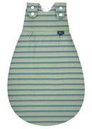 Alvi Baby-Mäxchen  Ganzjahresschlafsack außen Cornstripe TOG 2.5 74/80