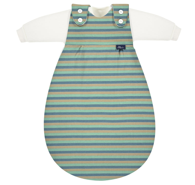 Schlafsäcke Schlafsäcke & Strampelsäcke Kleidung Baby-Mäxchen 3tlg. Cornstripe Alvi Rear Image Last Season