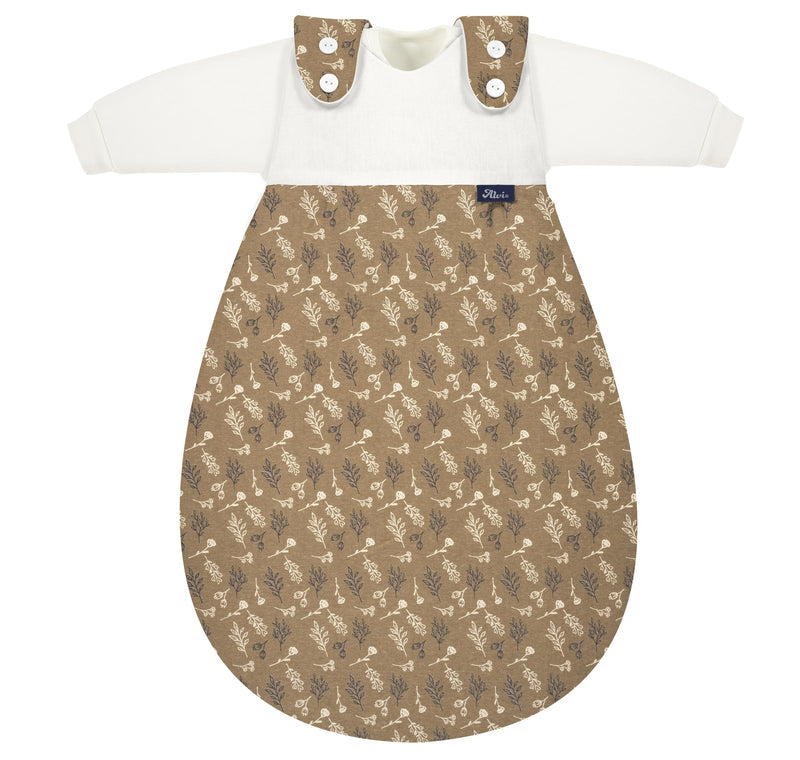 Alvi Baby-Mäxchen 3-teilig Flower Meadow – Babyschlafsack Größe 68/74