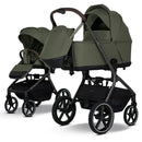 B-Ware My Junior Kombikinderwagen Kinderwagen Mavi Olive Green Babywanne Sportsitz Set