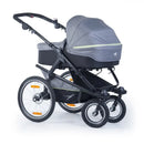 B-Ware Tfk Babywanne Kinderwagenaufsatz Joggster Velo Grau Neugeborenenaufsatz Buggy