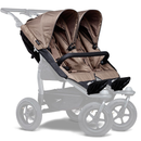 Tfk 2 Sportsitze Für Duo Kinderwagen   Xxl Komfort Sitz Inkl. Wetterschutz Braun B-Ware - 4260484178459