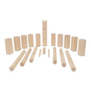 B-Ware Spiel Kubb Wurfspiel Wikingerspiel Holz Beutel Schwedisches Spiel Spielzeug