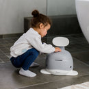 Kindsgut Kindertöpfchen Wal Dunkelgrau