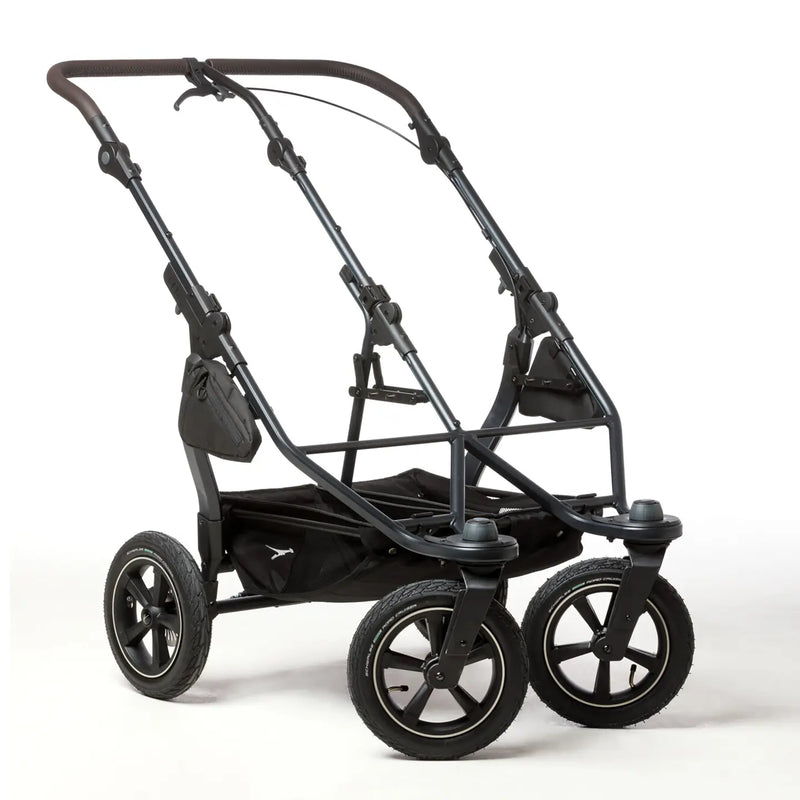 B-Ware Tfk Duo2 Gestell Mit Luftreifen Kinderwagen Schwarz Zwillingswagen Flexibilität