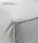 Mokebo Sitzsack Pouf Indoor Outdoor Der Sundowner Hellgrau Möbel Sitzmöglichkeit B-Ware