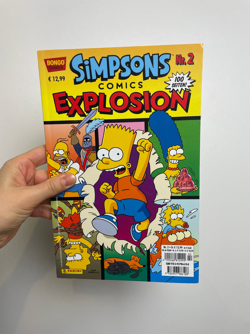 Explosion • Simpsons Comics