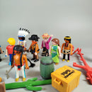 Playmobil Western & Moderne Figuren - Set von 18