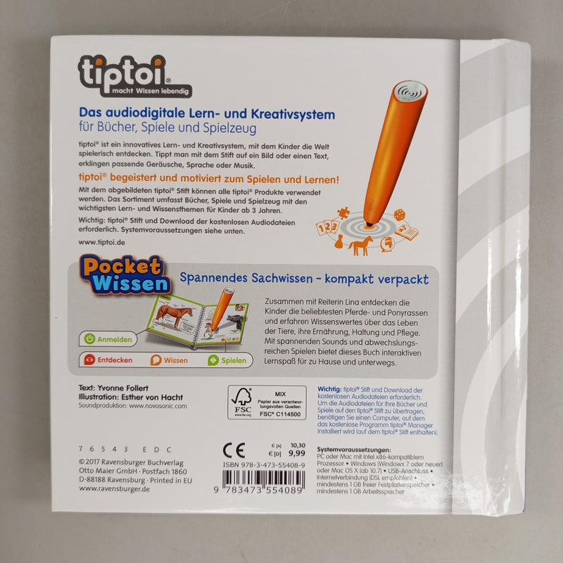 Ravensburger tiptoi Lernbuch-Set – 3x Kinderbücher Wieso? Weshalb? Warum?