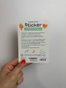 WASSER- UND SPÜLMASCHINENFESTE STICKER • AFFIRMATION