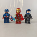 LEGO Bundle Marvel Super Heroes 76143 Figuren & Motorrad