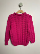 Pullover lochmuster • 104 • handmade