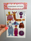 Temporary Tattoo • Monster
