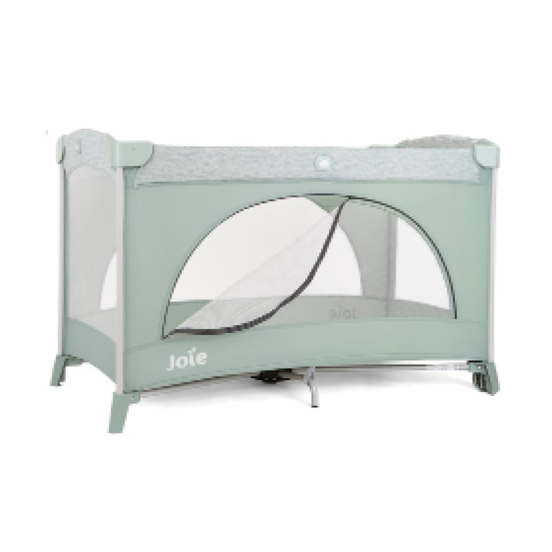 Joie Allura 120 DLX Deer Woodland Reisebett Babybett Kinderbett Bett Grün Reise