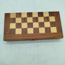 Lindner Schach & Backgammon Brettspiel Holz