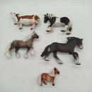 Schleich Bundle Pferde & Kuh 72008 Set von 5
