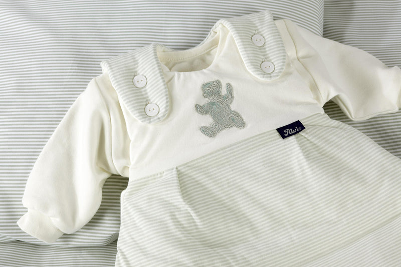 Schlafsäcke Schlafsäcke & Strampelsäcke Kleidung Baby-Mäxchen 3tlg. Smoky Stripe Alvi 444330513_3.jpg Last Season