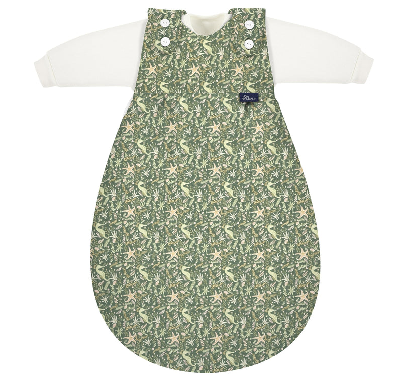 Alvi Baby-Mäxchen 3tlg. Ganzjahresschlafsack Org. Underwater 2.5 TOG  68/74