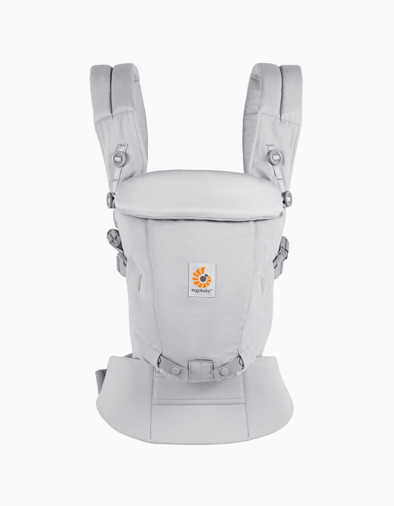 Ergobaby Babytrage Adapt Soft Touch Perlgrau 0M+ Kindertragetasche Baby-Zubehör